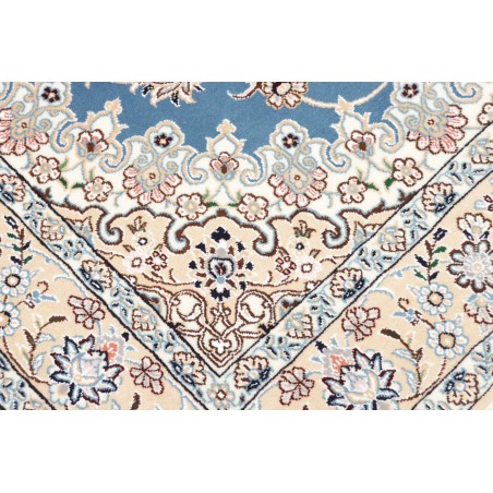 Tappeto Nain 9La Persia bianco grigio 140x215