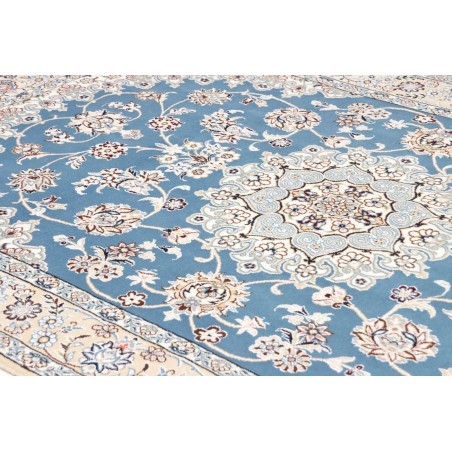 Tappeto Nain 9La Persia bianco grigio 140x215