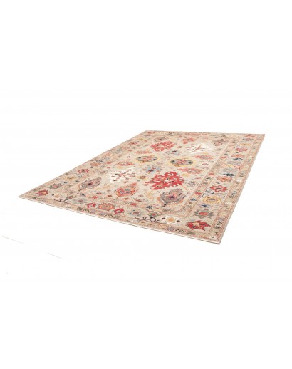 Tappeto Kazak Fine Pakistan beige marrone 247x303