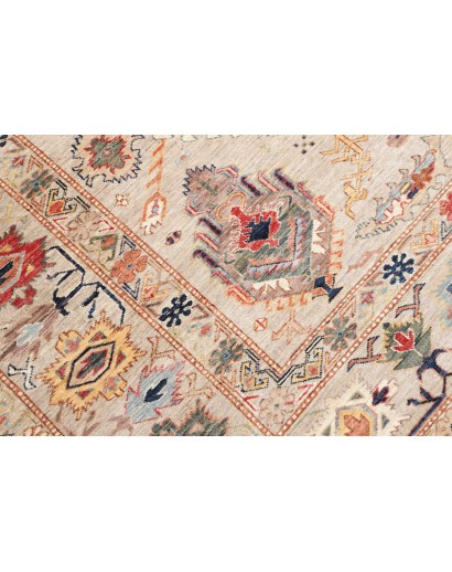 Tappeto Kazak Fine Pakistan beige marrone 247x303