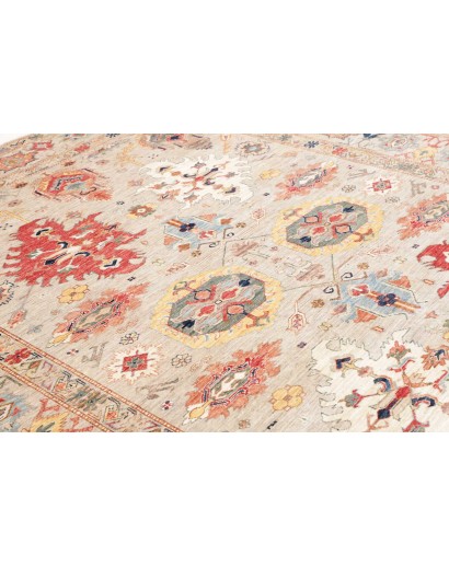 Tappeto Kazak Fine Pakistan beige marrone 247x303