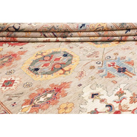 Tappeto Kazak Fine Pakistan beige marrone 247x303