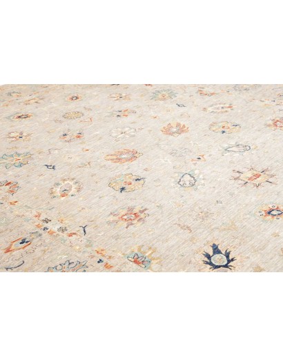 Tappeto Zigler Fine Pakistan bianco grigio 278x374