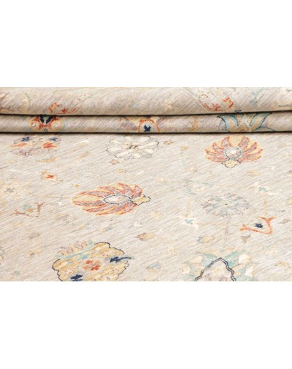 Tappeto Zigler Fine Pakistan bianco grigio 278x374