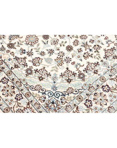 Tappeto Nain 9La Persia beige azzurro 130x205