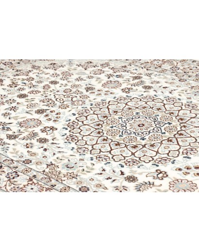 Tappeto Nain 9La Persia beige azzurro 130x205