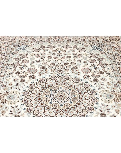 Tappeto Nain 9La Persia beige azzurro 130x205