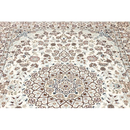 Tappeto Nain 9La Persia beige azzurro 130x205