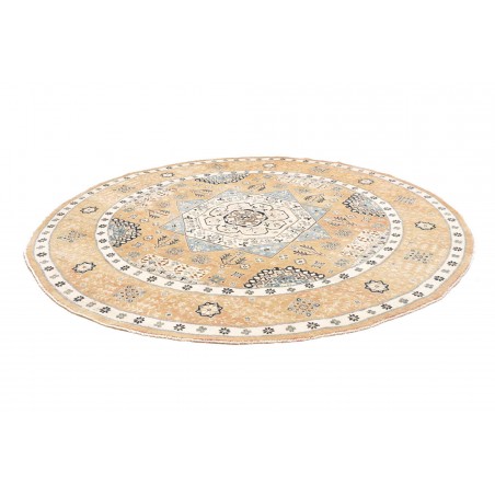 Tappeto Kazak Afghanistan bianco giallo 250x245