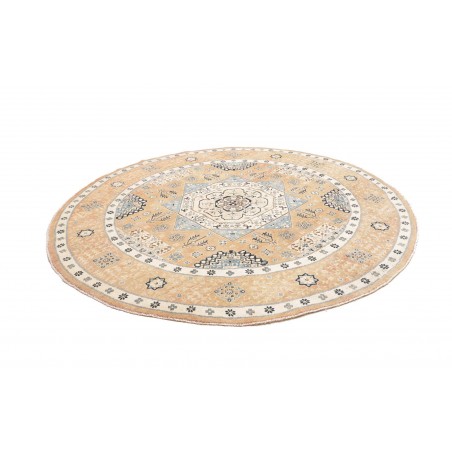 Tappeto Kazak Afghanistan bianco giallo 250x245