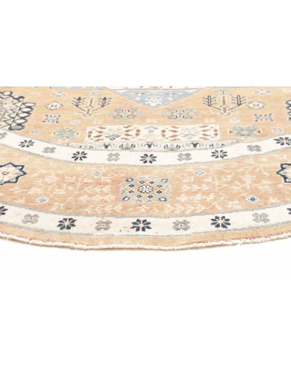 Tappeto Kazak Afghanistan bianco giallo 250x245