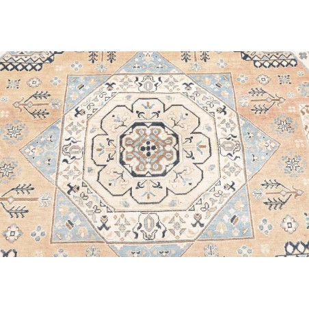 Tappeto Kazak Afghanistan bianco giallo 250x245