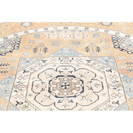 Tappeto Kazak Afghanistan bianco giallo 250x245
