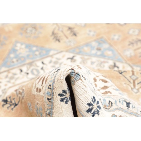 Tappeto Kazak Afghanistan bianco giallo 250x245