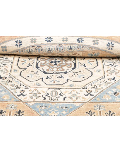 Tappeto Kazak Afghanistan bianco giallo 250x245