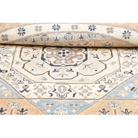 Tappeto Kazak Afghanistan bianco giallo 250x245