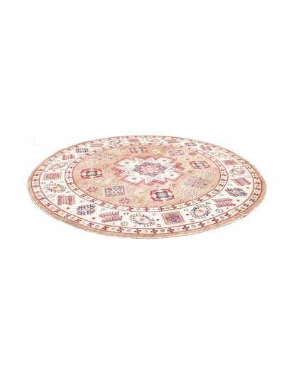 Tappeto Kazak Afghanistan giallo 238x234