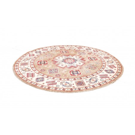 Tappeto Kazak Afghanistan giallo 238x234