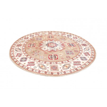 Tappeto Kazak Afghanistan giallo 238x234