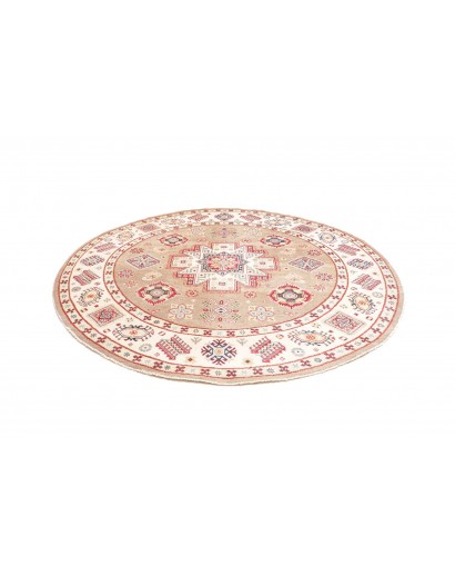 Tappeto Kazak Afghanistan giallo 238x234