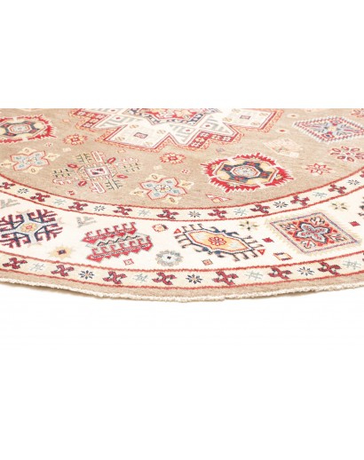 Tappeto Kazak Afghanistan giallo 238x234