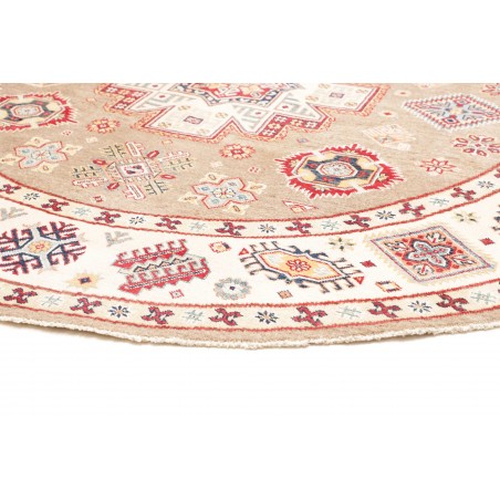 Tappeto Kazak Afghanistan giallo 238x234