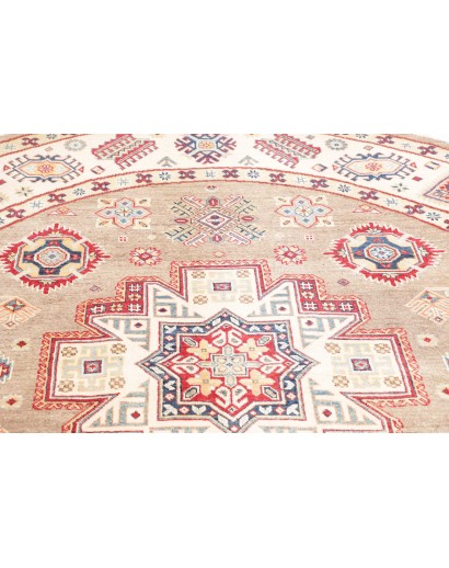 Tappeto Kazak Afghanistan giallo 238x234