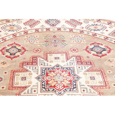 Tappeto Kazak Afghanistan giallo 238x234