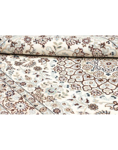 Tappeto Nain 9La Persia beige azzurro 130x205