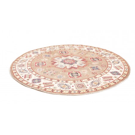 Tappeto Kazak Afghanistan giallo grigio 239x234