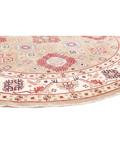 Tappeto Kazak Afghanistan beige marrone 273x267