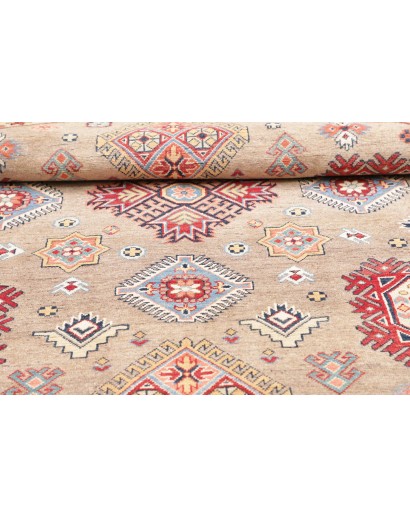 Tappeto Kazak Afghanistan beige marrone 273x267