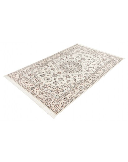 Tappeto Nain 9La Persia bianco azzurro 130x206