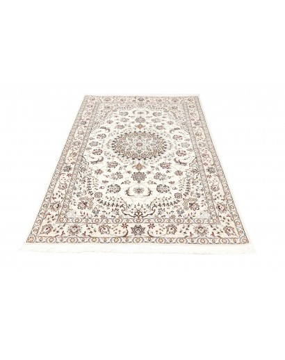 Tappeto Nain 9La Persia bianco azzurro 130x206