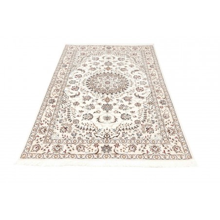Tappeto Nain 9La Persia bianco azzurro 130x206