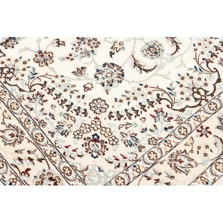 Tappeto Nain 9La Persia bianco azzurro 130x206