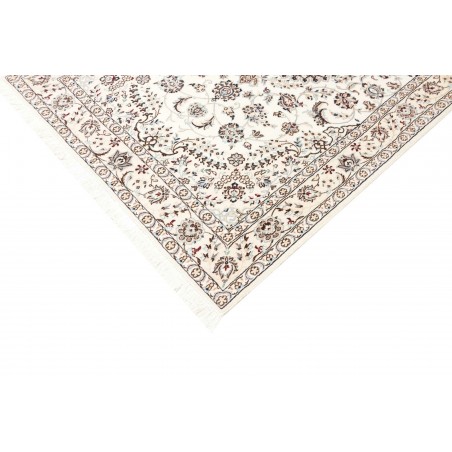 Tappeto Nain 9La Persia bianco azzurro 130x206