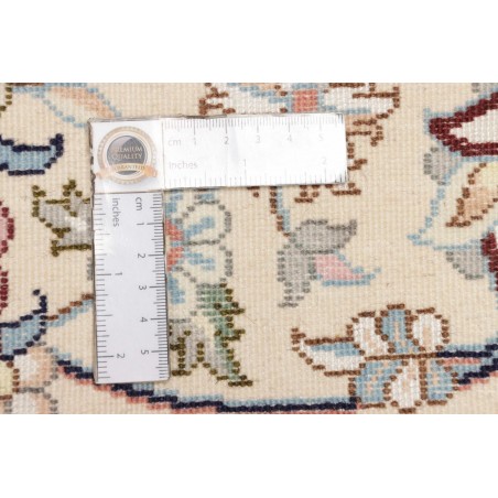 Tappeto Nain 9La Persia bianco azzurro 130x206