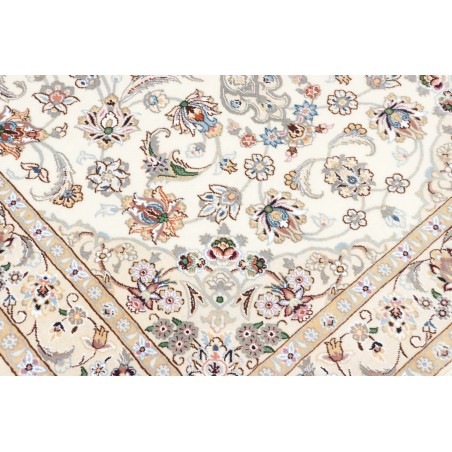 Tappeto Nain 9La Persia bianco beige 136x210