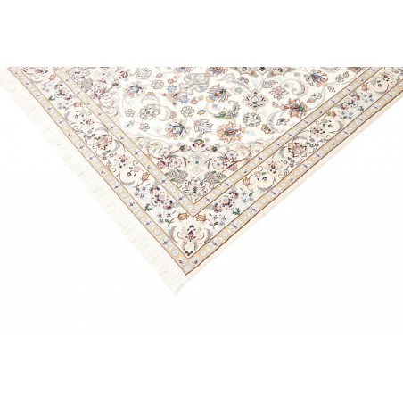 Tappeto Nain 9La Persia bianco beige 136x210