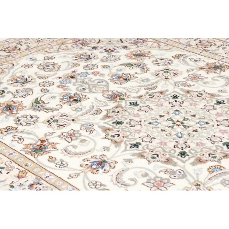 Tappeto Nain 9La Persia bianco beige 136x210