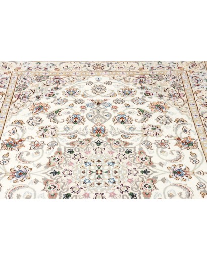 Tappeto Nain 9La Persia bianco beige 136x210