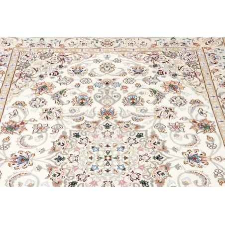 Tappeto Nain 9La Persia bianco beige 136x210