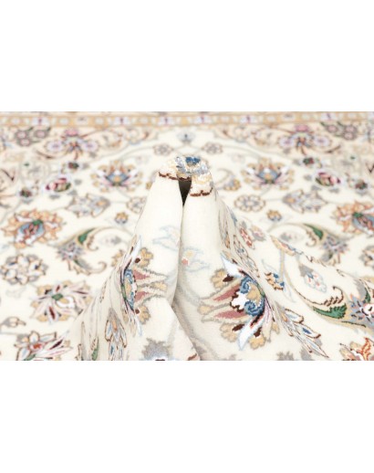Tappeto Nain 9La Persia bianco beige 136x210