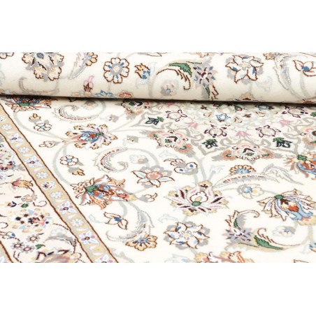 Tappeto Nain 9La Persia bianco beige 136x210