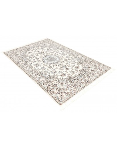 Tappeto Nain 9La Persia bianco verde 132x205