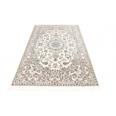 Tappeto Nain 9La Persia bianco verde 132x205