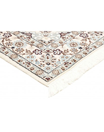 Tappeto Nain 9La Persia bianco verde 132x205