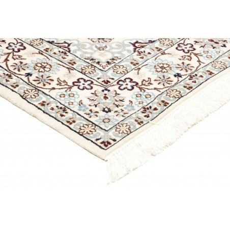 Tappeto Nain 9La Persia bianco verde 132x205