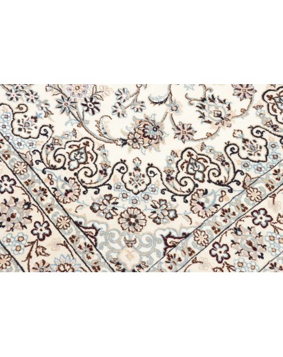 Tappeto Nain 9La Persia bianco verde 132x205